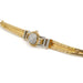 Bracelet Bracelet 50s en Or jaune, Platine & diamants 58 Facettes 230137R