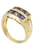 Bague BAGUE MODERNE TANZANITES 58 Facettes 052781