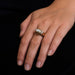 Ring 58 Ornate Tank Ring - Diamonds 58 Facettes 1037