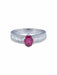 Bague 52 Bague Jarretière Rubis et Diamants 58 Facettes