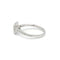 Bague Solitaire en or blanc, diamants 58 Facettes 220230R-220597R