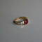 Bague 49 Van Cleef & Arpels - Bague Spinelle et Diamants 58 Facettes