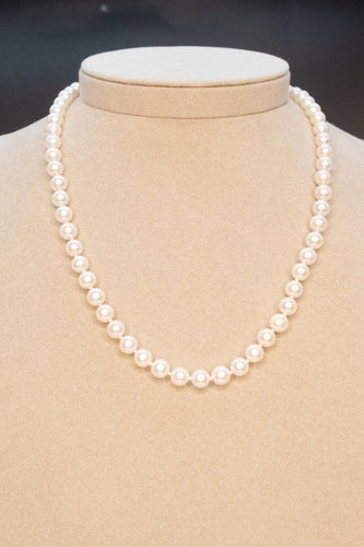 Collier Collier Perles Akoya Or 58 Facettes 35571