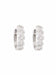 Earrings Pavé Diamond & White Gold Hoop Earrings 58 Facettes BO159