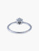 Ring White Gold Ring set with diamonds 58 Facettes
