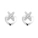 CHAUMET earrings - STUD LIENS HEART GOLD DIAMOND EARRINGS 58 Facettes 082206-000