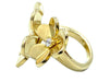 Ring Van Cleef & Arpels Ring “Entre les fingers Frivole” yellow gold and diamonds 58 Facettes