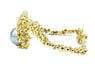 GILBERT ALBERT bracelet. Yellow gold bracelet and interchangeable beads 58 Facettes