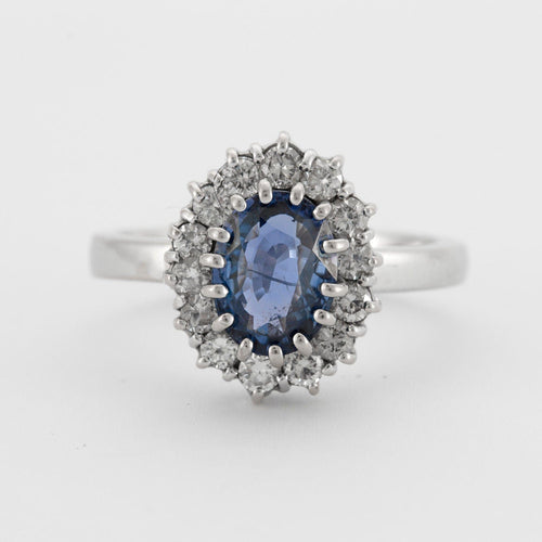 Bague 65 Bague Pompadour Saphir Diamants 58 Facettes EL2-101