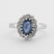 Bague 65 Bague Pompadour Saphir Diamants 58 Facettes EL2-101