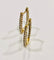 Boucles d'oreilles Boucles d'oreilles créoles Or jaune Diamants 58 Facettes