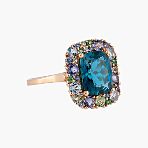 Bague Emotion Isabelle LANGLOIS Topaze 7721417539798 58 Facettes