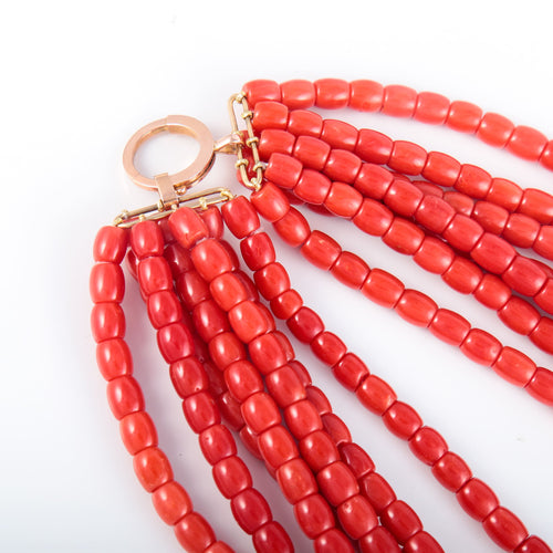 Collier Collier Corail 7 rangs 58 Facettes 355.160
