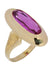 Ring MODERN RUBY RING 58 Facettes 046741