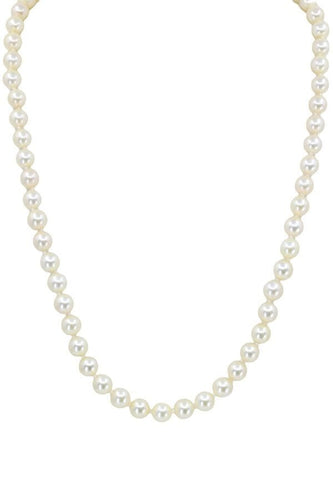 Collier Collier de perles chocker 58 Facettes 061711