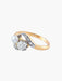 Ring Ring Toi & Moi Gold Platinum Diamond Fine Pearl 58 Facettes