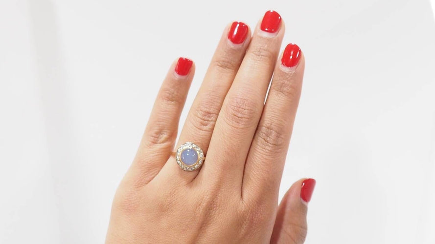 Bague 56 Bague en Or jaune, diamants 58 Facettes 32219