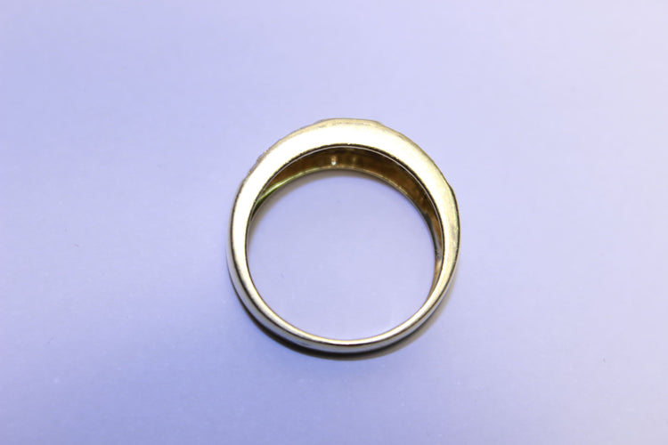 Bague 58 Bague Or jaune Diamants 58 Facettes