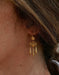 Gold Sleeper Drop Earrings 58 Facettes