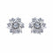 Boucles d'oreilles Boucles d'oreilles Fleurs Diamants 58 Facettes