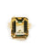 Bague Bague or jaune et citrine 58 Facettes