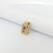 Pendant Yellow gold pendant with diamonds and amethyst 58 Facettes 27235