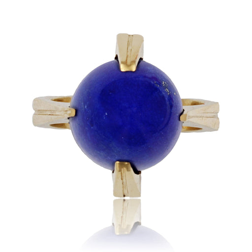 Bague 49 Bague en or et lapis lazuli vintage 58 Facettes 21-718