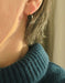 Earrings Antique jet sleeper earrings 58 Facettes