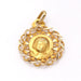 Communion Medal Pendant in Yellow Gold 58 Facettes 38431676