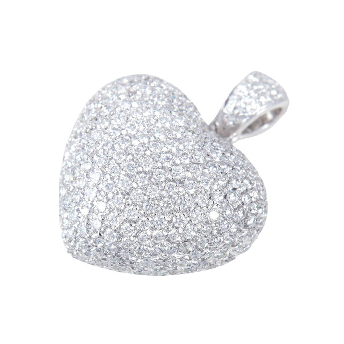 Pendentif Pendentif Coeur pavage Diamants 58 Facettes 8406