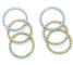 Bague Série de 6 bagues 3 ors et diamants 58 Facettes
