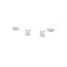 Earrings Princess cut diamond earrings 58 Facettes 230204R