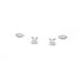 Boucles d'oreilles Boucles d'oreilles Diamants taille princesse 58 Facettes 230204R