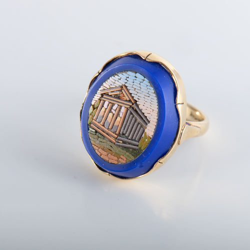 Boucles d'oreilles Parure Micro-mosaïque 58 Facettes 337.57