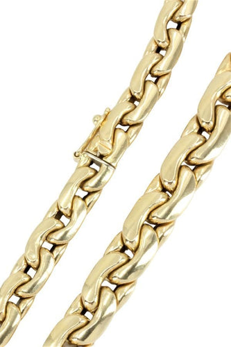 Collier COLLIER MODERNE MAILLE HARICOT 58 Facettes 051471