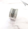 Bague Bague bandeau Diamants Blancs et noirs, Or Gris 58 Facettes AA 1551