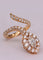 Bague Bague serpent marquise Or jaune Diamant 58 Facettes P154