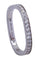 Bague 50 DINH VAN - DEMI-ALLIANCE CARRÉE 58 Facettes 073191