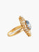 Ring Marquise sapphire diamond ring. 58 Facettes