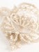 Brooch Bow-shaped brooch in fine pearls on mother-of-pearl 58 Facettes