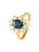 Bague Bague Marguerite Saphir et Diamants 58 Facettes HS19212