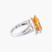 Ring 49 MAUBOUSSIN - Citrine Diamond Ring 58 Facettes