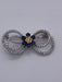 Brooch Sapphire and diamond brooch 58 Facettes