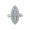 Bague 55 Bague Marquise Diamants 58 Facettes