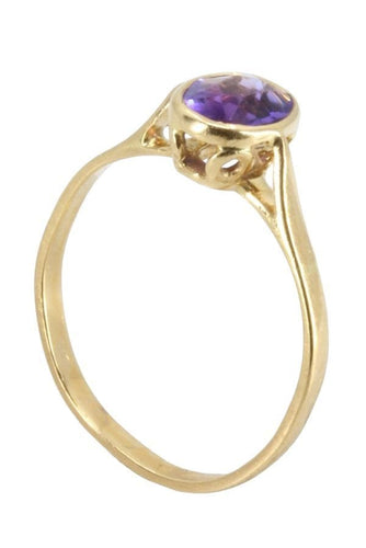 Bague BAGUE MODERNE AMÉTHYSTE 58 Facettes 056951