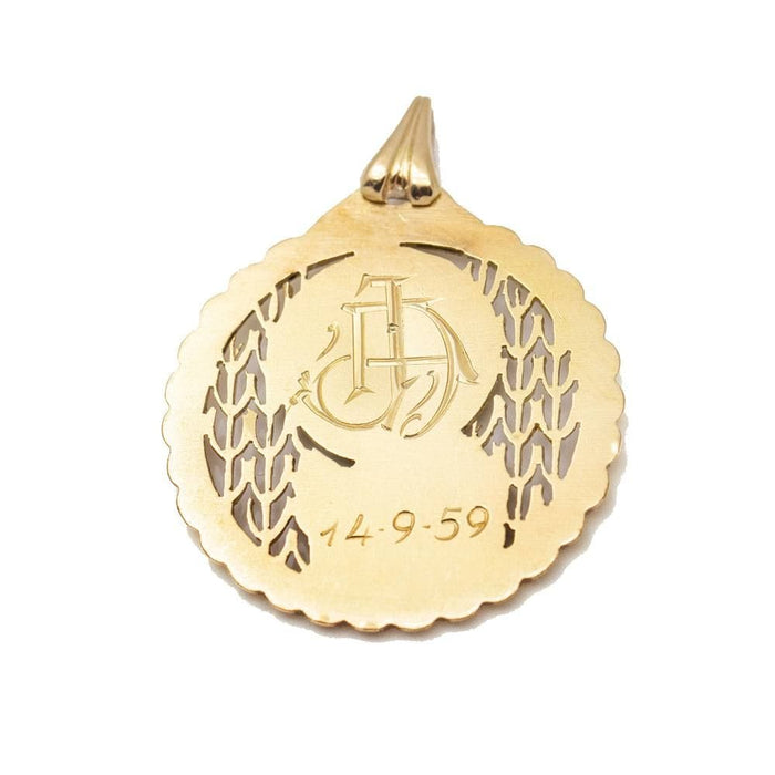 Pendentif Pendentif Médaille Or jaune 58 Facettes D359886JC