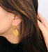 Sleeper Earrings in Yellow Gold 58 Facettes