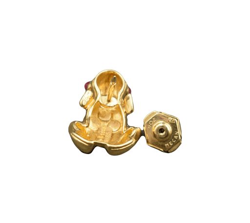 Broche CARTIER - Pin's Grenouille Or 58 Facettes
