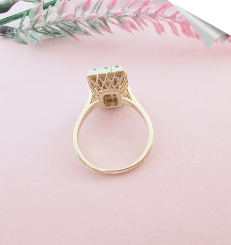 Bague Bague, diamants, 2 ors 58 Facettes AA 1563