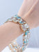 Bracelet Fifty Shades of Blue Cuff Bracelet 58 Facettes 761570
